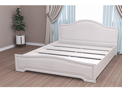 Кровать с настилом "Кэт 6" с низким щитком ЛД 1,4м