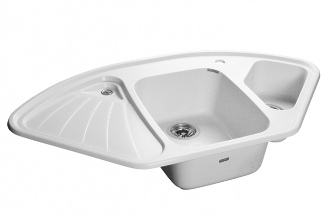 Мойка GRANFEST МРАМОР GF-C1040E Иней фото 1