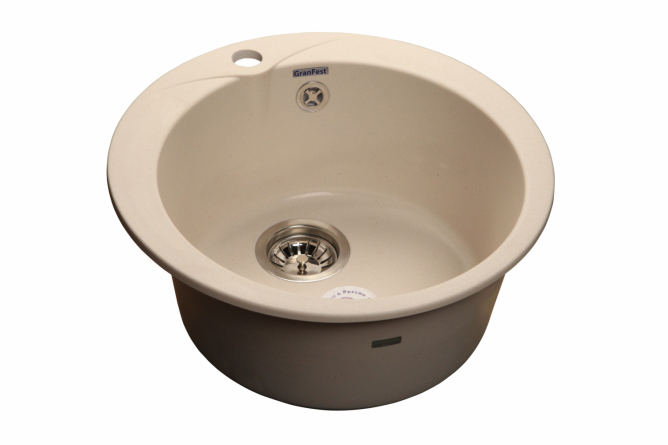 Мойка GRANFEST МРАМОР GF-R480 белый фото 1