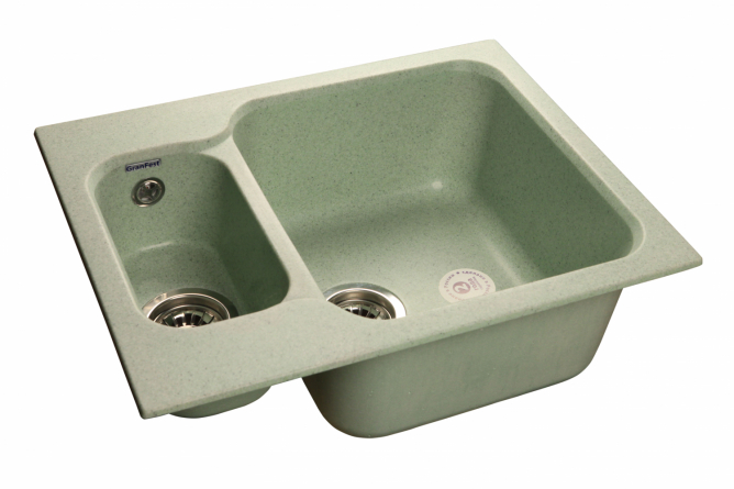 Мойка GRANFEST МРАМОР GF-S615K салатовый фото 1