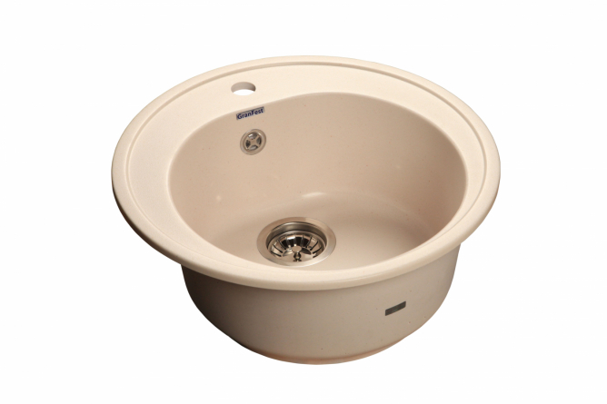 Мойка GRANFEST МРАМОР GF-R510 белый фото 1