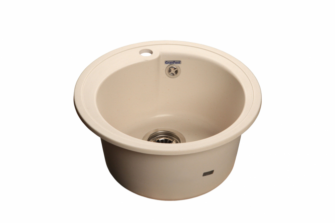 Мойка  GRANFEST МРАМОР GF-R450 белый фото 1