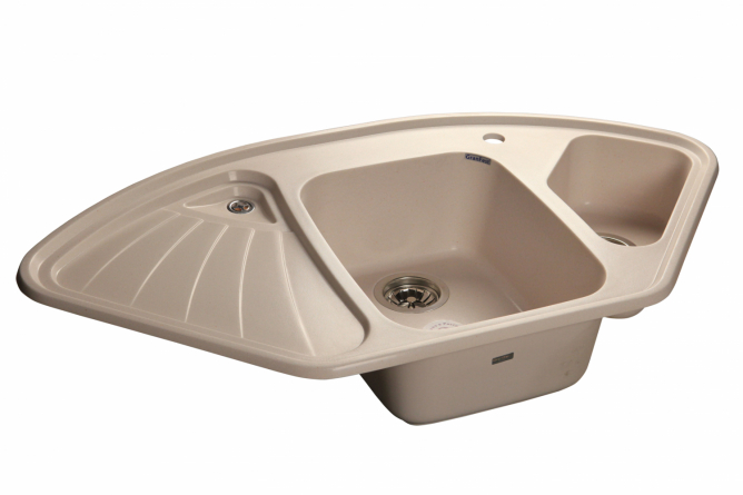 Мойка GRANFEST МРАМОР GF-C1040E Белый фото 1